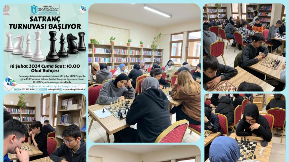 Satranç Turnuvası Birbirinden Heyecanlı ve Taktik, Strateji Dolu Maçlarla Sona Erdi