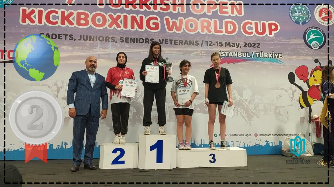 7.Turkish Open Kickboxing Word Cup'ta DÜNYA İKİNCİLİĞİ
