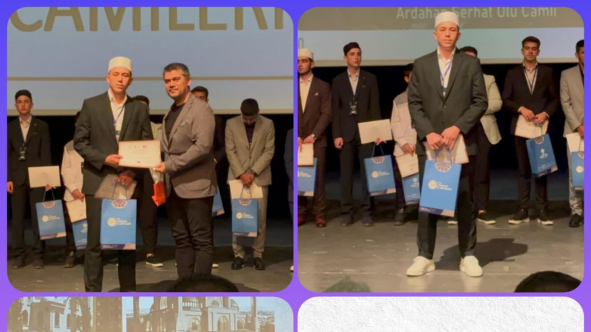 Öğrencimiz Ali Atalay Genç Bilaller Ezanı Güzel Okuma Yarışması Marmara Bölge Finalinde Bölge 3.Sü