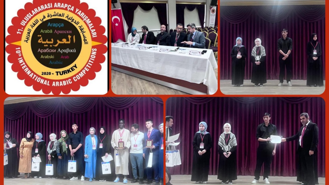 DÖGM Tarafından İlimiz Genelinde Düzenlenen 11. Uluslararası Arapça Yarışmaları Şiir Okuma Branşında 9. Sınıf Öğrencimiz Mehmet Efe Akyüz 4. Oldu
