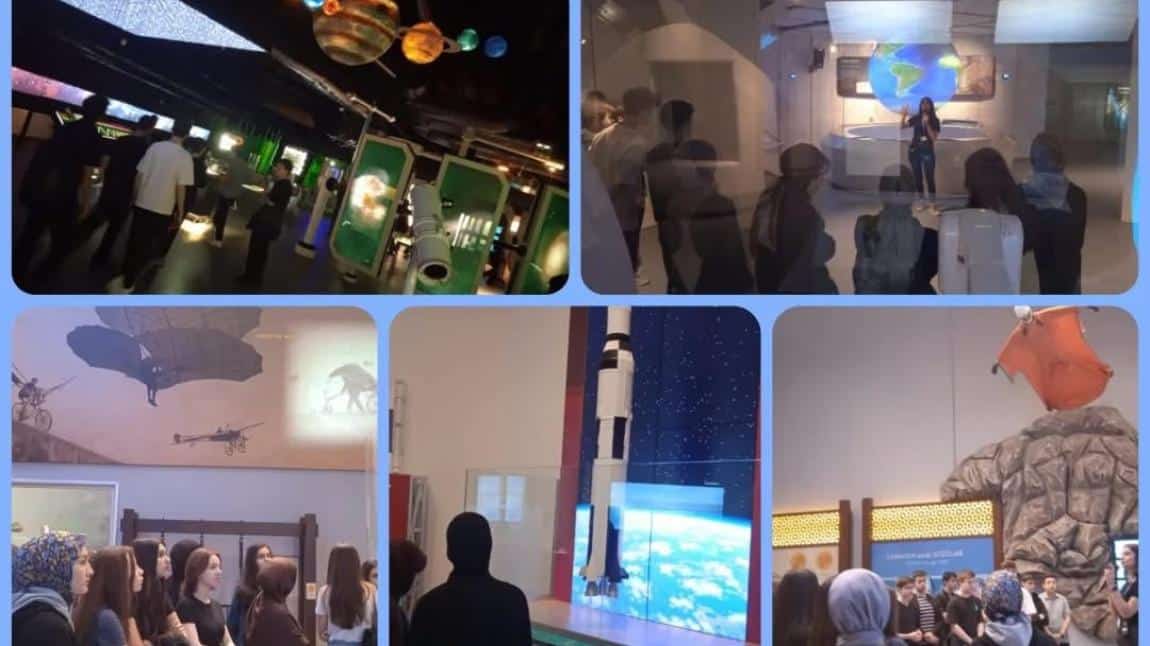 Hikmet Projesi kapsamında 10 . Sınıf öğrencilerimiz ile GUHEM Gökmen Uzay Havacılık Eğitim Merkezini ziyaret ettik